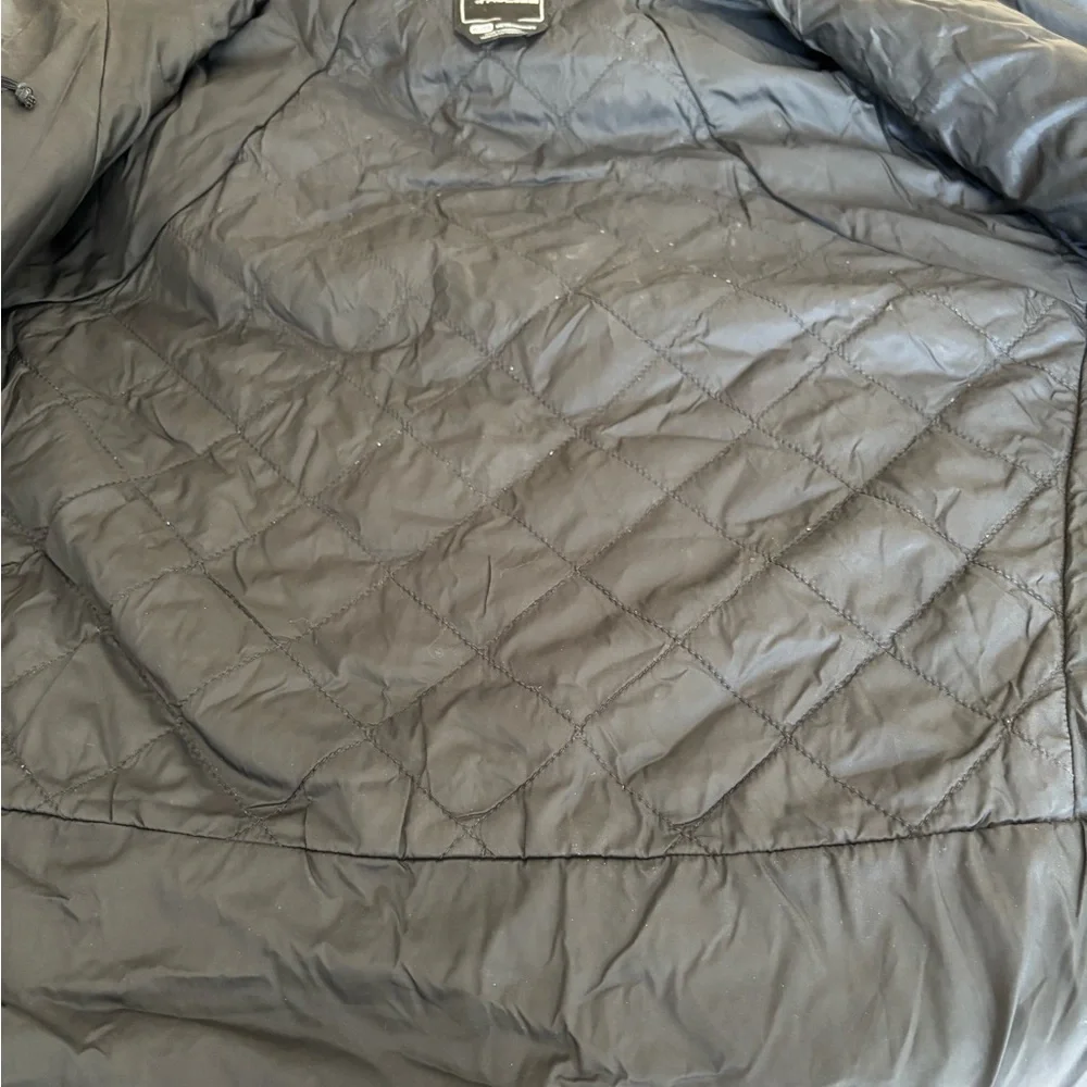 The North Face Hyvent Jacket Mens Size XL Windbreaker Black Full Zip Hooded
